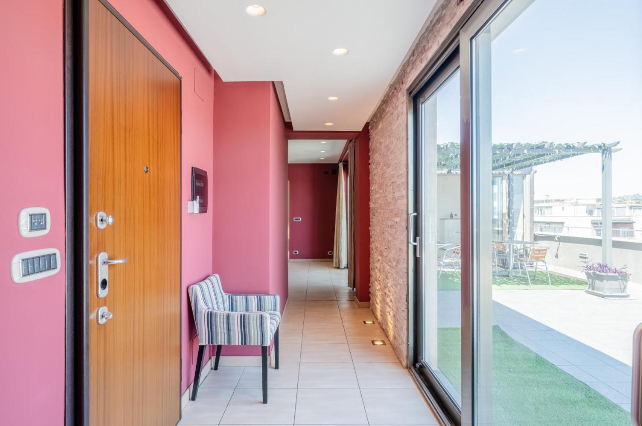 Etna View Superior Flat With Terrace And Jacuzzi Apartment Catania Exterior photo