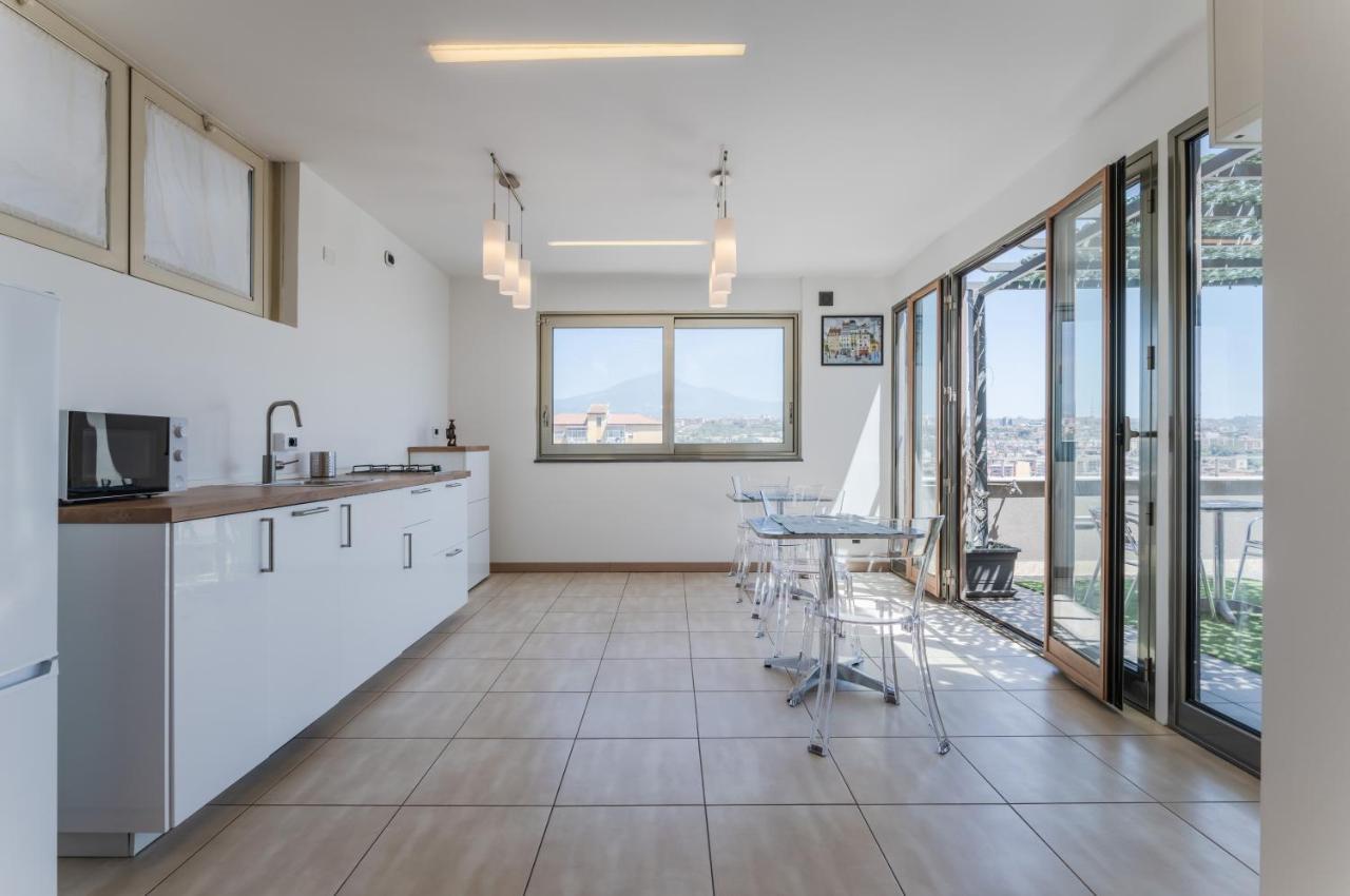 Etna View Superior Flat With Terrace And Jacuzzi Apartment Catania Exterior photo